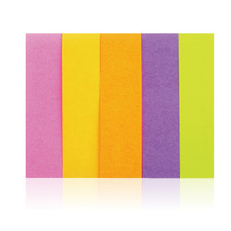 3M（Post-it） 670-5AN 熒光指示標(biāo)簽/報(bào)事貼/分頁標(biāo)簽 13×51mm 100張*5色/包_http://m.bzsa.cn/img/images/C201902/1551164102250.jpg