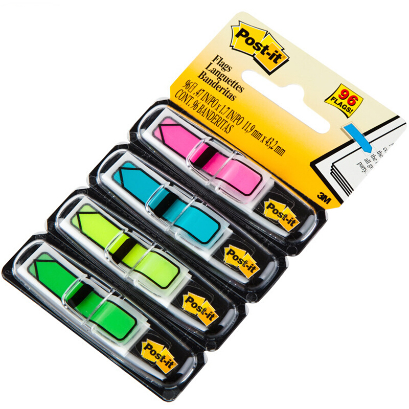 3M（Post-it） 684-ARR4 箭頭指示標(biāo)簽/報(bào)事貼 24片*4色/包_http://m.bzsa.cn/img/images/C201902/1551164401981.jpg