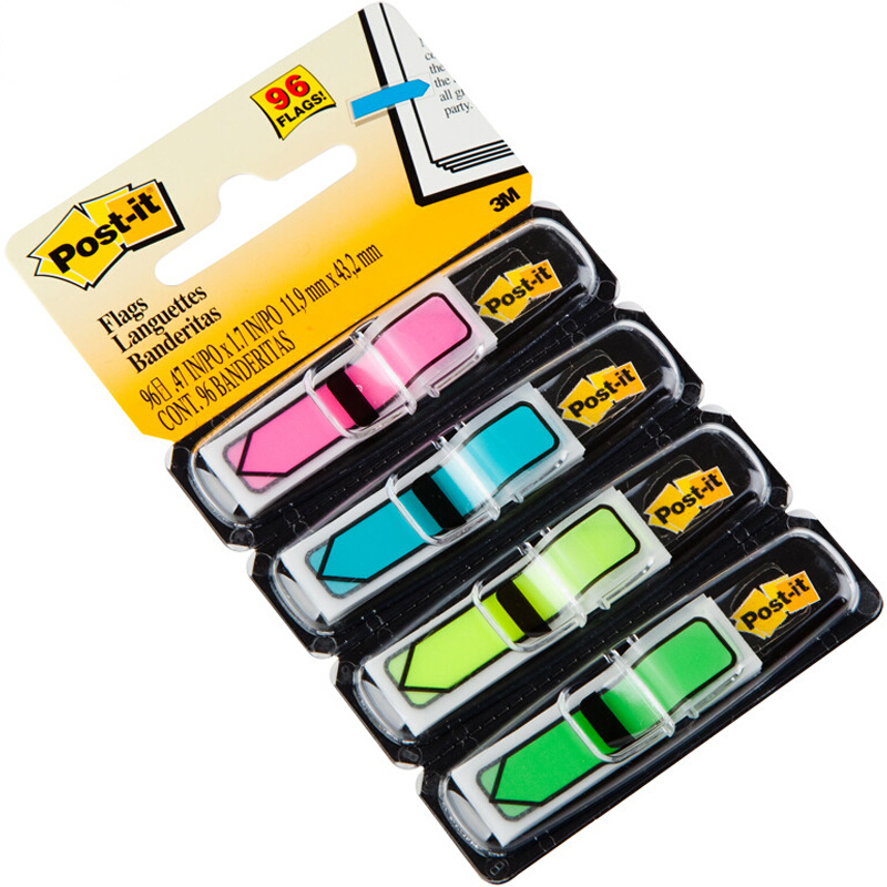 3M（Post-it） 684-ARR4 箭頭指示標(biāo)簽/報(bào)事貼 24片*4色/包_http://m.bzsa.cn/img/images/C201902/1551164402002.jpg