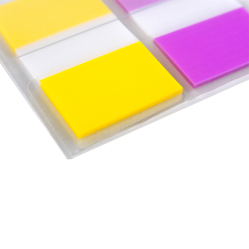 3M（Post-it） 680-2PK-3 透明指示標簽/報事貼 黃紫 20張*2色/包_http://m.bzsa.cn/img/images/C201902/1551172579056.jpg