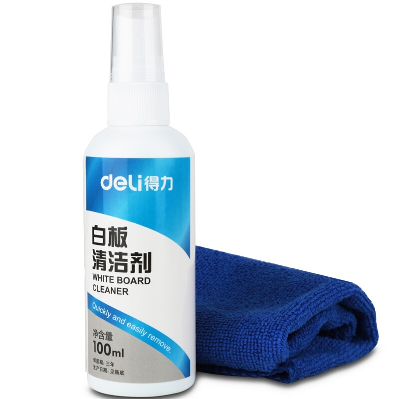 得力（deli） 7859  白板、黑板、綠板清潔劑附贈白板清潔巾_http://m.bzsa.cn/img/images/C201902/1551249680892.jpg
