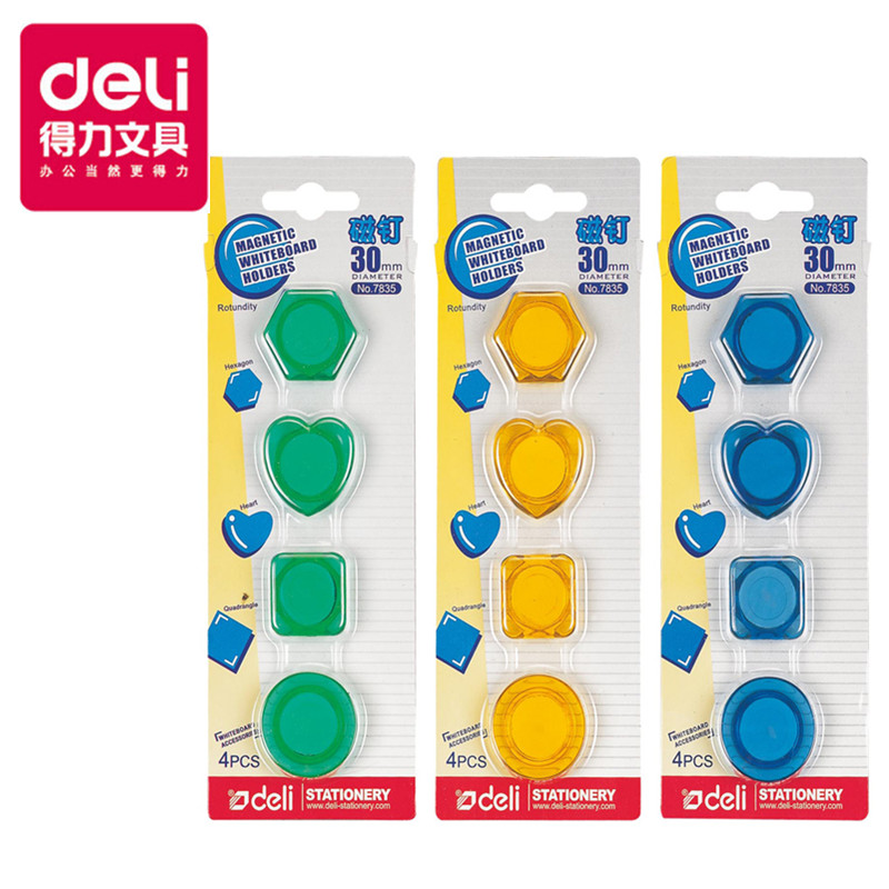 得力（deli） 7835  白板磁扣/吸鐵石/磁粒 磁力強(qiáng)  30mm_http://m.bzsa.cn/img/images/C201902/1551255183739.jpg
