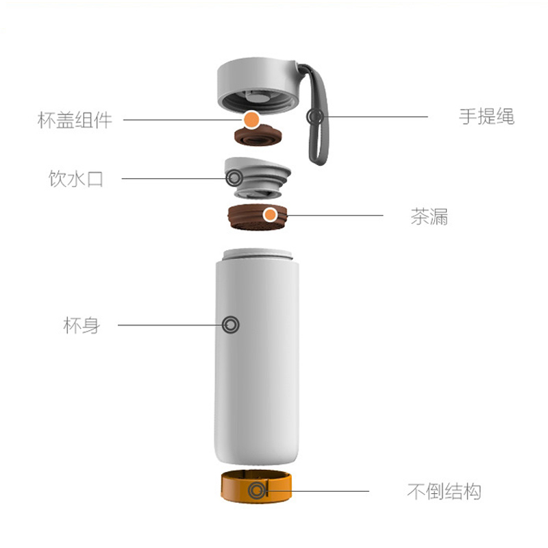 Artiart DRIN032 便攜不倒杯運(yùn)動(dòng)水杯 蝴蝶保溫不倒杯400ml(粉色)_http://m.bzsa.cn/img/images/C201903/1551418868654.jpg