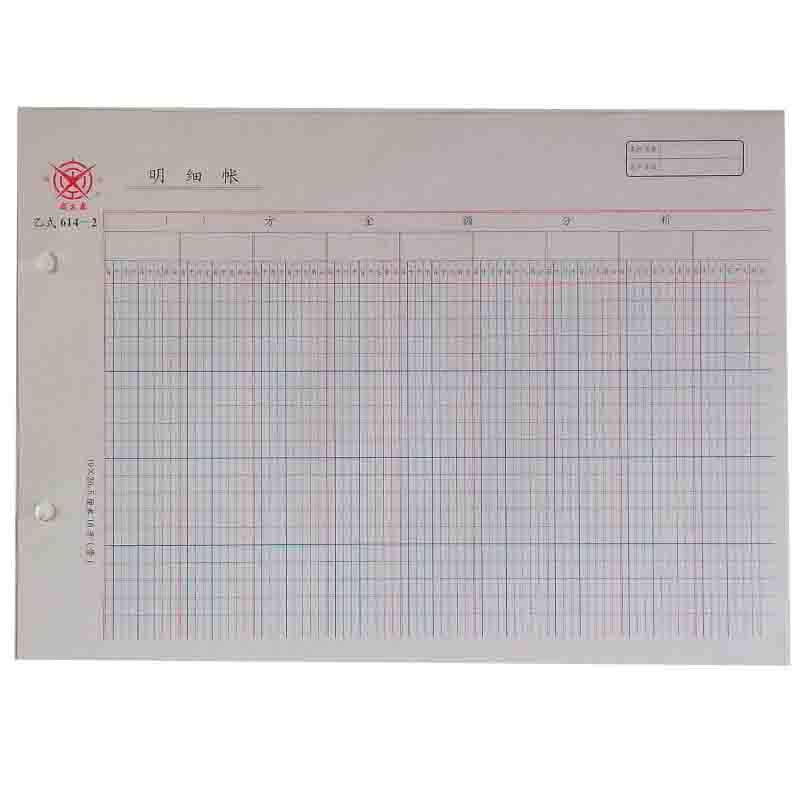 成文厚 乙式614-2 11欄多欄明細(xì)賬賬頁 16K 100頁/包_http://m.bzsa.cn/img/images/C201903/1551666096949.jpg