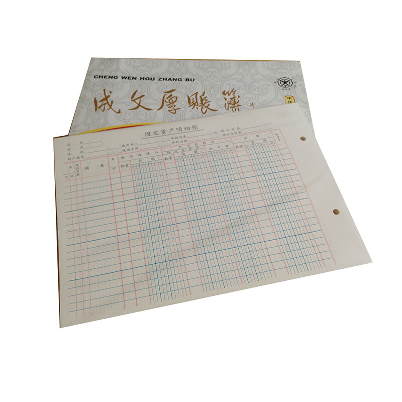 成文厚 528-1 固定資產(chǎn)明細賬賬頁 16K 100頁/包_http://m.bzsa.cn/img/images/C201903/1551667916914.jpg