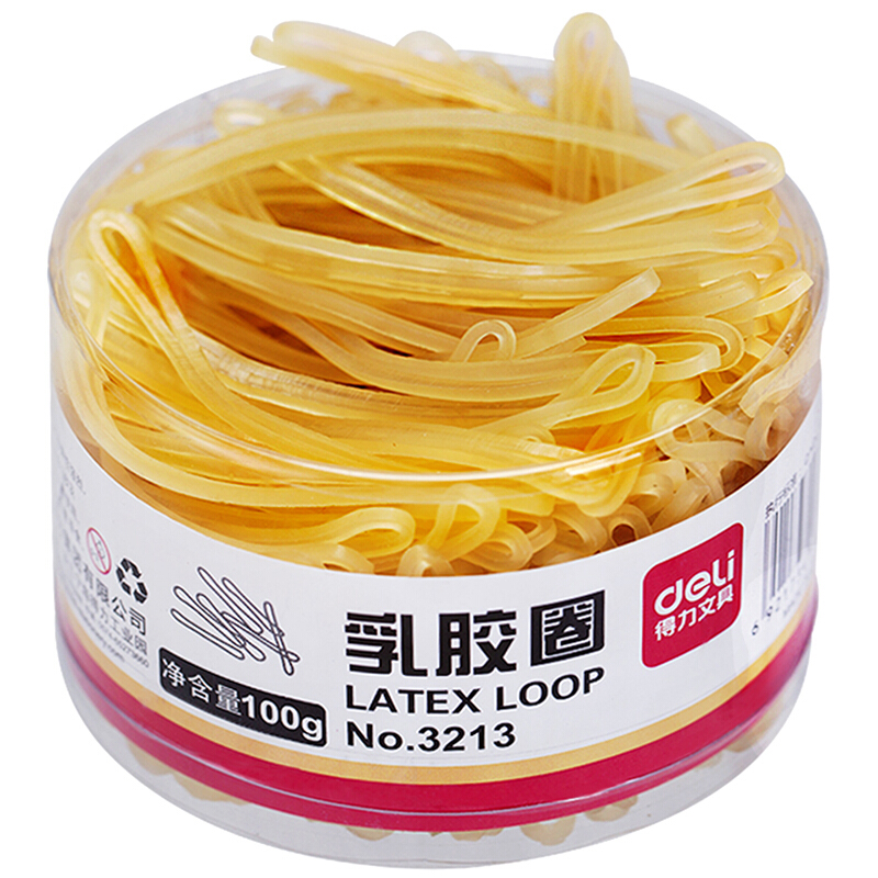 得力（deli） 3213 強(qiáng)韌性乳膠圈 橡皮筋 筒裝100g_http://m.bzsa.cn/img/images/C201903/1551687787310.jpg