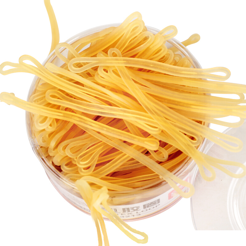 得力（deli） 3213 強(qiáng)韌性乳膠圈 橡皮筋 筒裝100g_http://m.bzsa.cn/img/images/C201903/1551687787341.jpg