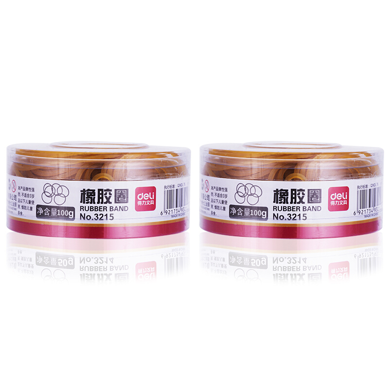 得力（deli） 3215 橡皮筋 乳膠圈  筒裝  100g_http://m.bzsa.cn/img/images/C201903/1551688338597.jpg