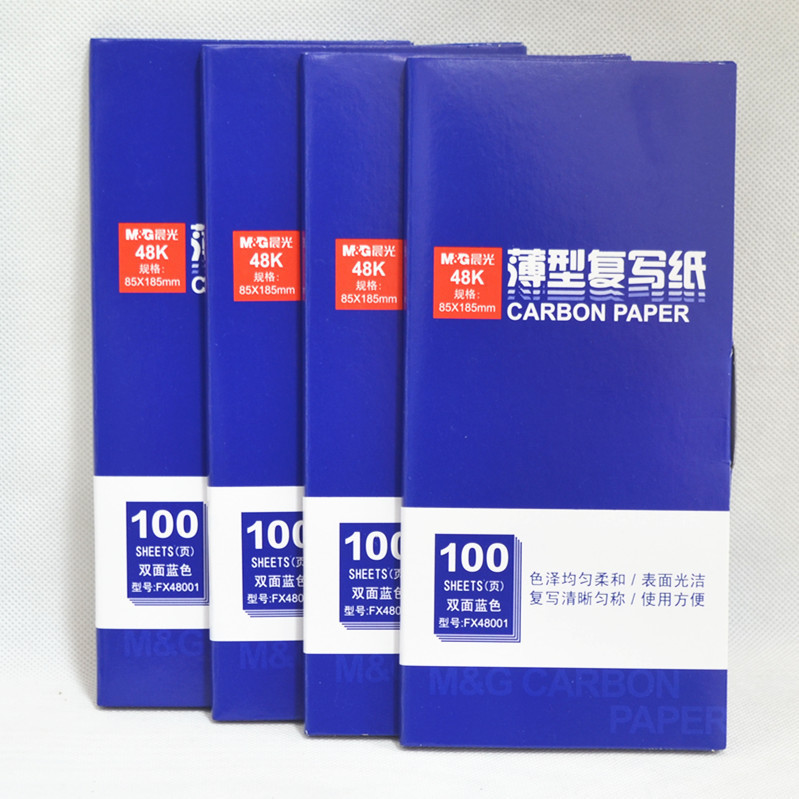 晨光（M&G） APYVA608 48K復(fù)寫紙 藍(lán)色_http://m.bzsa.cn/img/images/C201903/1551850063786.jpg