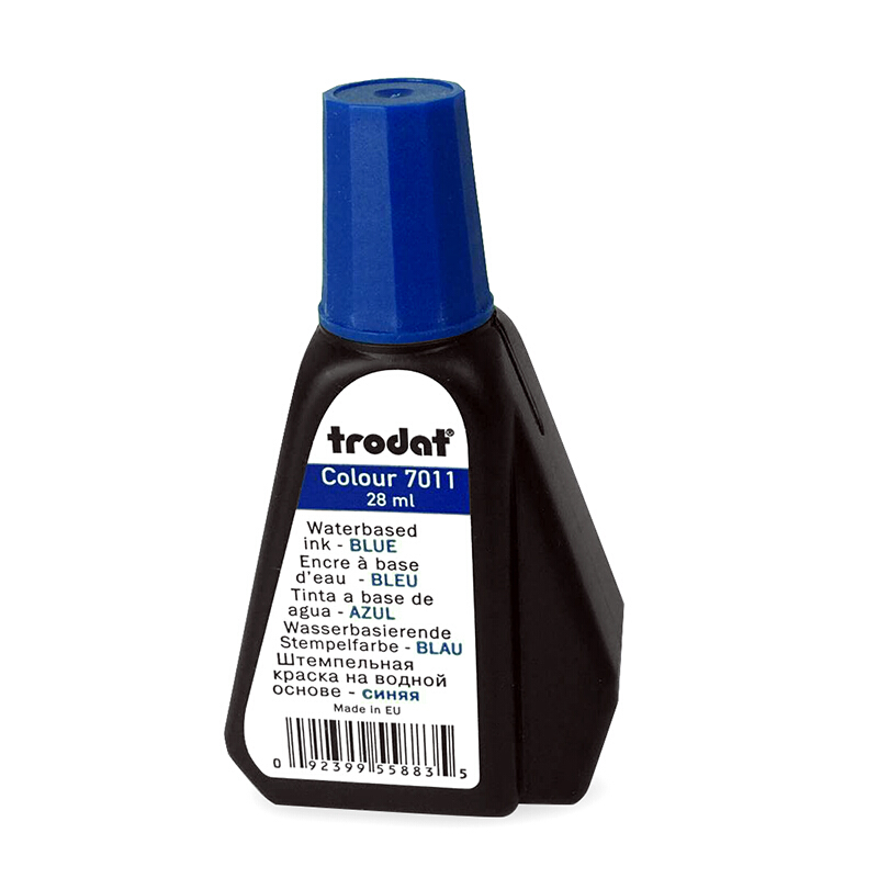 卓達(dá)（trodat） 7011 自動(dòng)回墨印油 28ml(藍(lán)色)_http://m.bzsa.cn/img/images/C201903/1551853500608.jpg