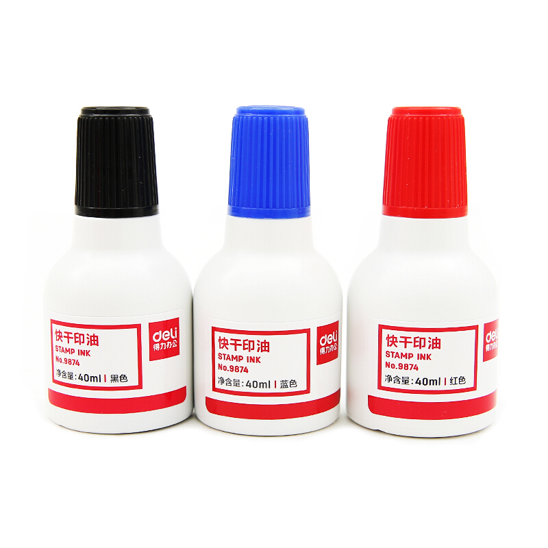 得力（deli） 9874  原子快干印油 印泥 40ml(藍(lán)色)_http://m.bzsa.cn/img/images/C201903/1552008156372.jpg
