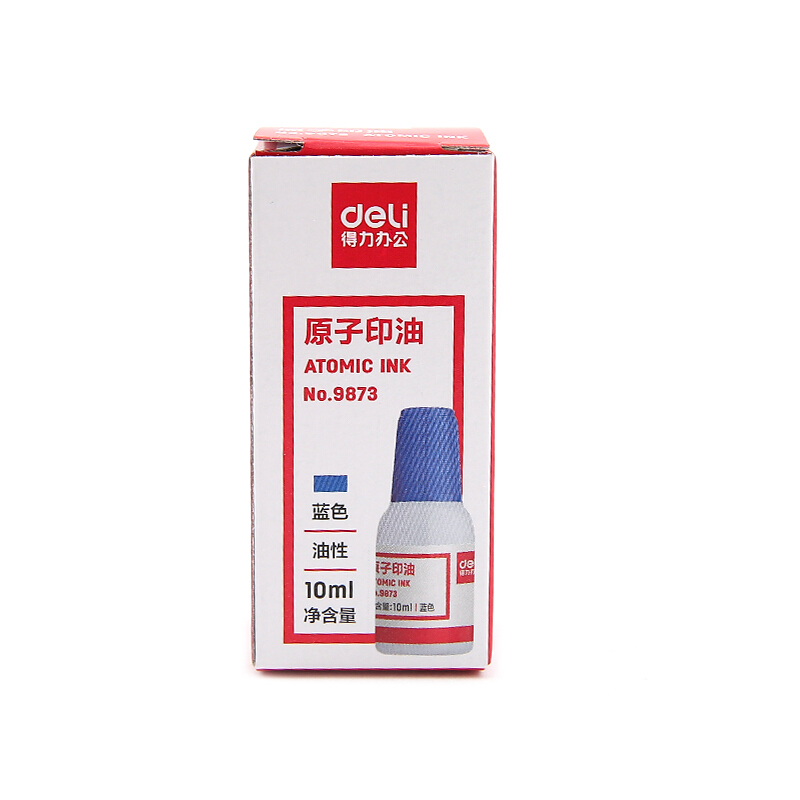 得力（deli） 9873 原子快干印油 印泥 10ml(藍色)_http://m.bzsa.cn/img/images/C201903/1552008474354.jpg