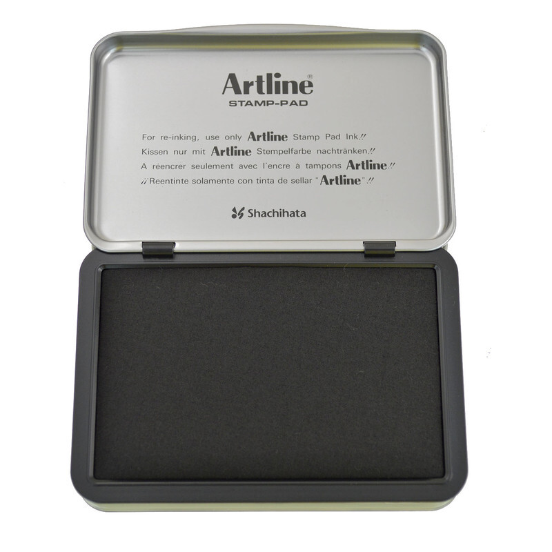 旗牌（Artline） 雅麗 EHJ-2  速干印臺 財務專用印臺(黑色)_http://m.bzsa.cn/img/images/C201903/1552012000243.jpg
