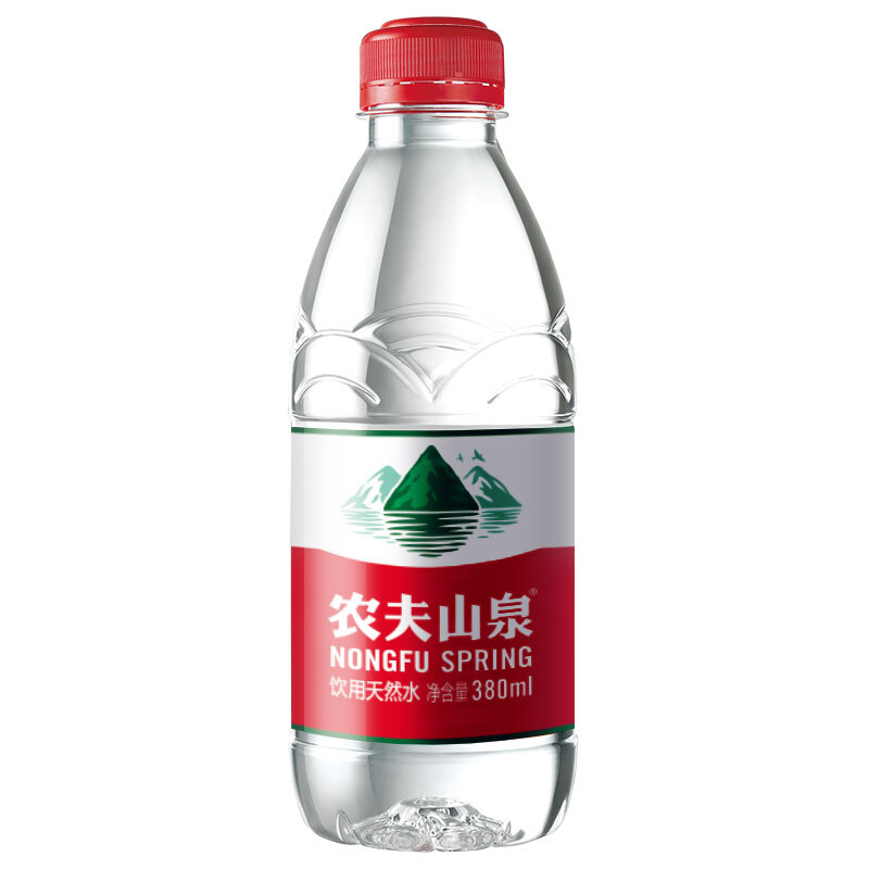 農(nóng)夫山泉（NONGFU SPRING） 380ml  飲用天然水 1*24瓶 整箱_http://m.bzsa.cn/img/images/C201903/1552381579278.jpg