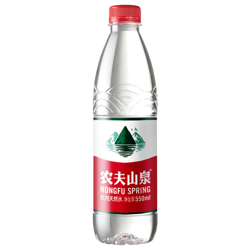 農(nóng)夫山泉（NONGFU SPRING） 550ml  飲用天然水 1*24瓶 整箱_http://m.bzsa.cn/img/images/C201903/1552381947291.jpg