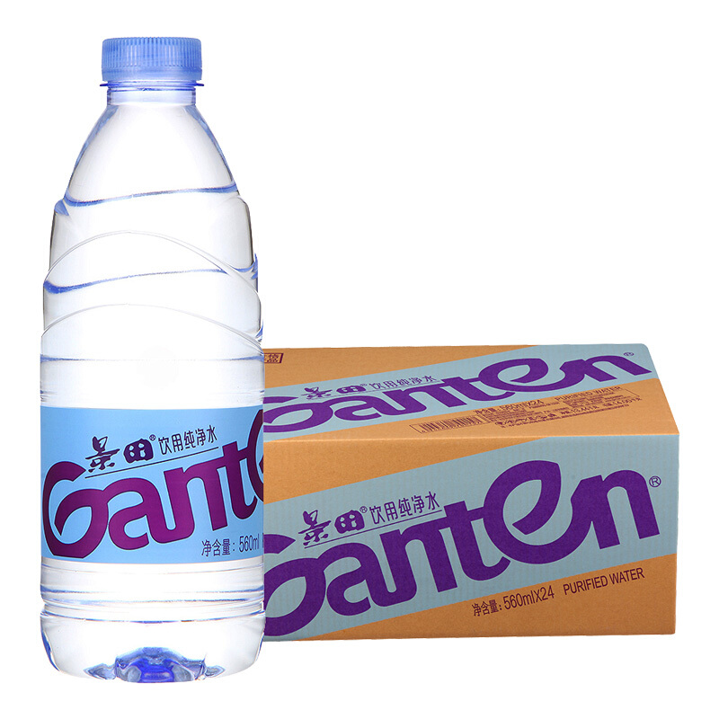 景田（ ganten） 560ml*24瓶 純凈水 整箱_http://m.bzsa.cn/img/images/C201903/1552383171342.jpg