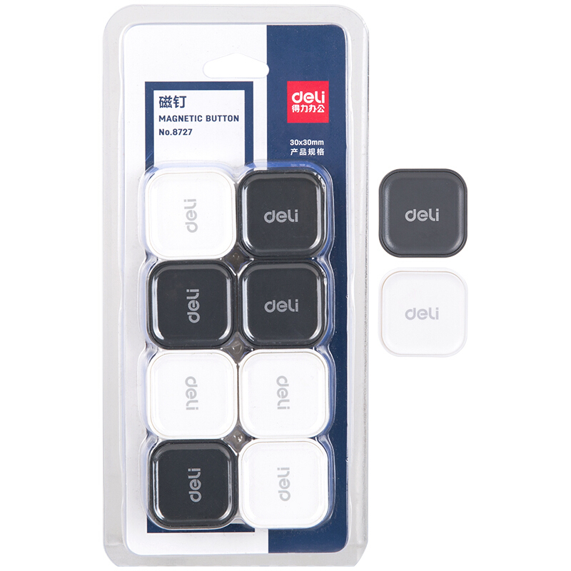 得力（deli） 8727 磁釘白板磁扣釘適用得力白板吸力強吸鐵石_http://m.bzsa.cn/img/images/C201903/1552441981080.jpg