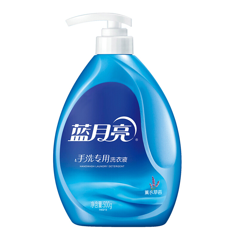 藍(lán)月亮 薰衣草手洗專用洗衣液 瓶裝(500g)_http://m.bzsa.cn/img/images/C201904/1556183391597.jpg
