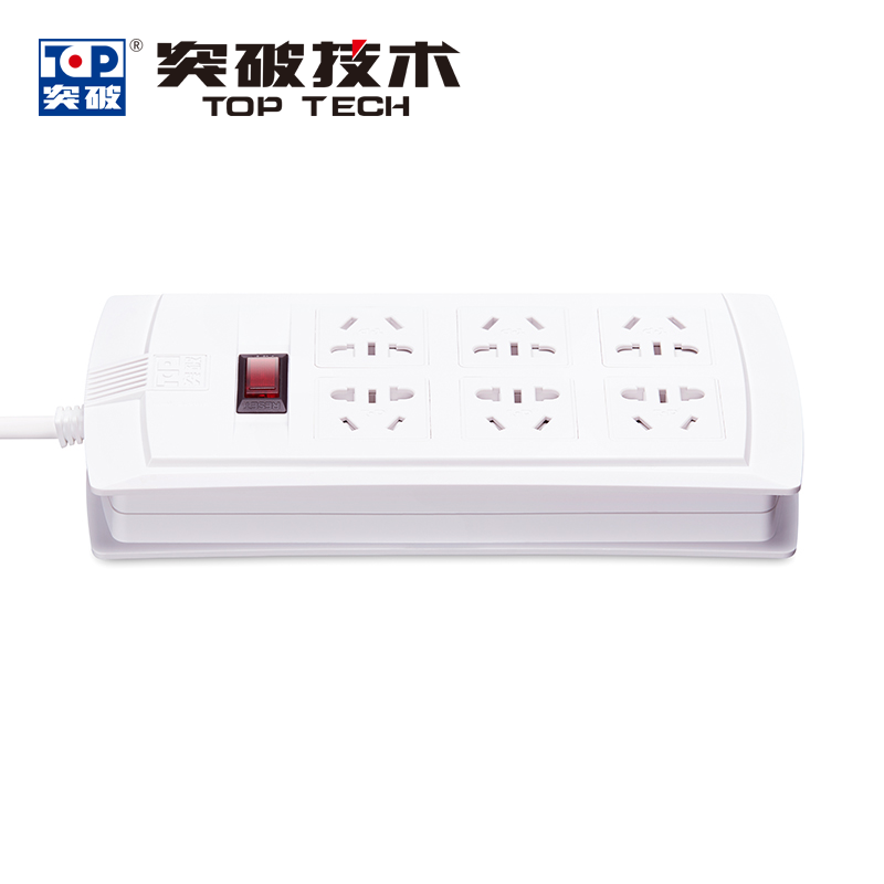 突破 D1K62(原TZ-C162)*6位總控*過載保護、保護門*新國標插座 (10米)_http://m.bzsa.cn/img/images/C201906/1561018021111.png
