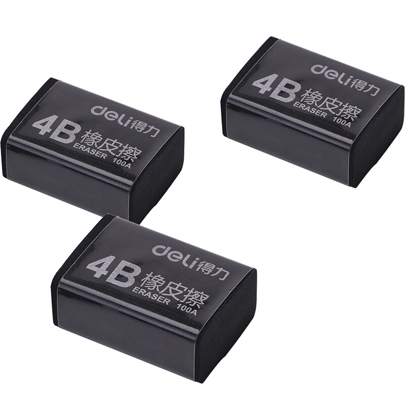 得力（deli）30塊4B黑色橡皮擦7545_http://m.bzsa.cn/img/images/C201906/1561430413116.jpg