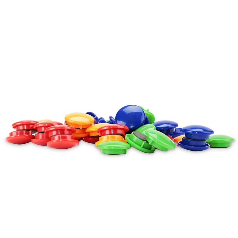 得力（deli）彩色白板磁釘黑板吸鐵石/磁鐵φ30mm 48粒/筒8725_http://m.bzsa.cn/img/images/C201907/1564568655041.jpg
