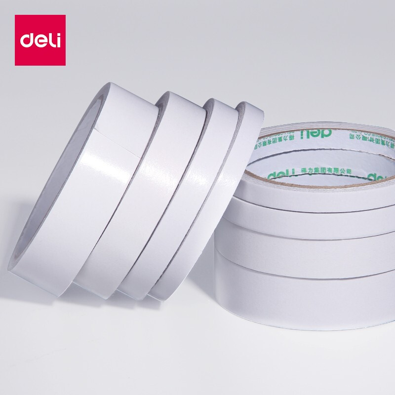 得力（deli） 雙面膠帶(30404/9mm*10y)_http://m.bzsa.cn/img/images/C201908/1566194749428.jpg