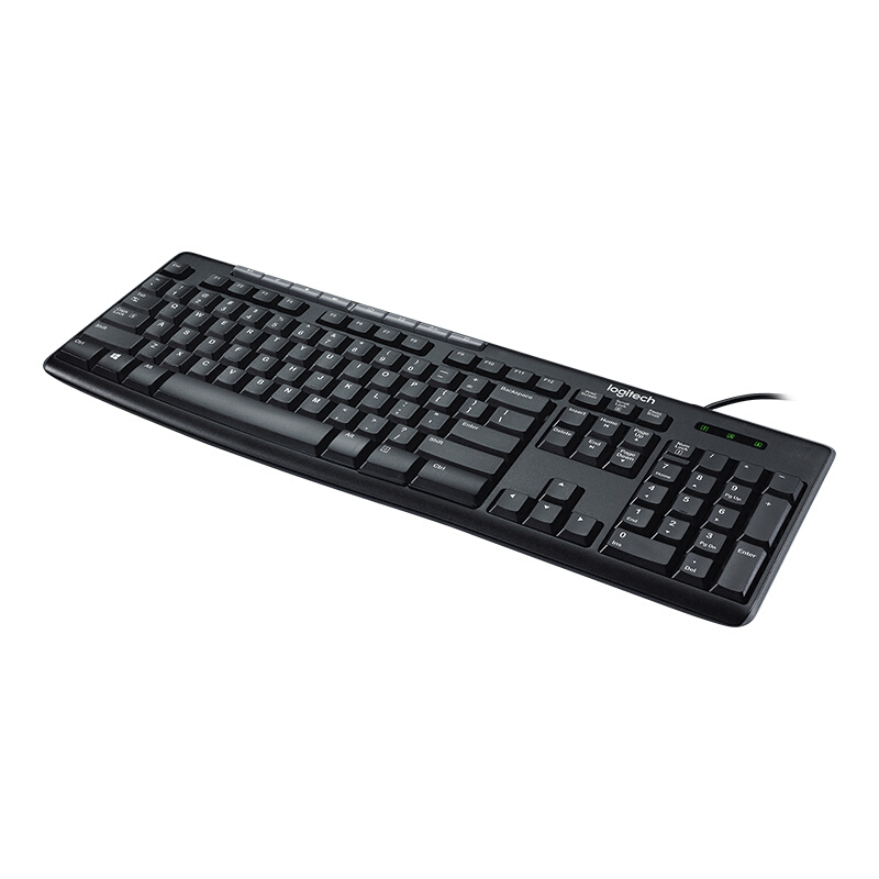 羅技（Logitech）K200 鍵盤 有線鍵盤 辦公鍵盤 全尺寸 黑色_http://m.bzsa.cn/img/images/C201910/1572506200251.jpg