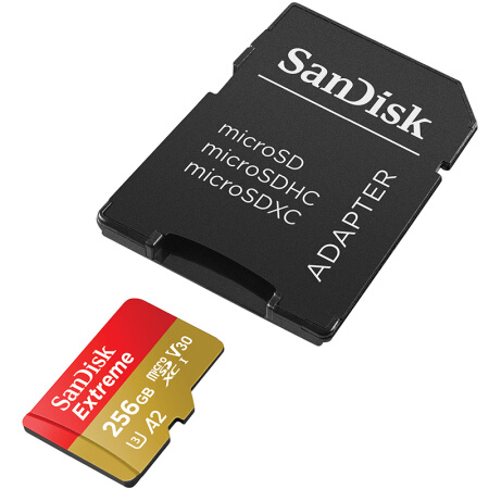 閃迪（SanDisk） 256GB TF存儲卡 讀速160MB/s 寫速90MB/S U3 C10 V30 4K至尊超極速版_http://m.bzsa.cn/img/images/C201911/1575000056931.jpg