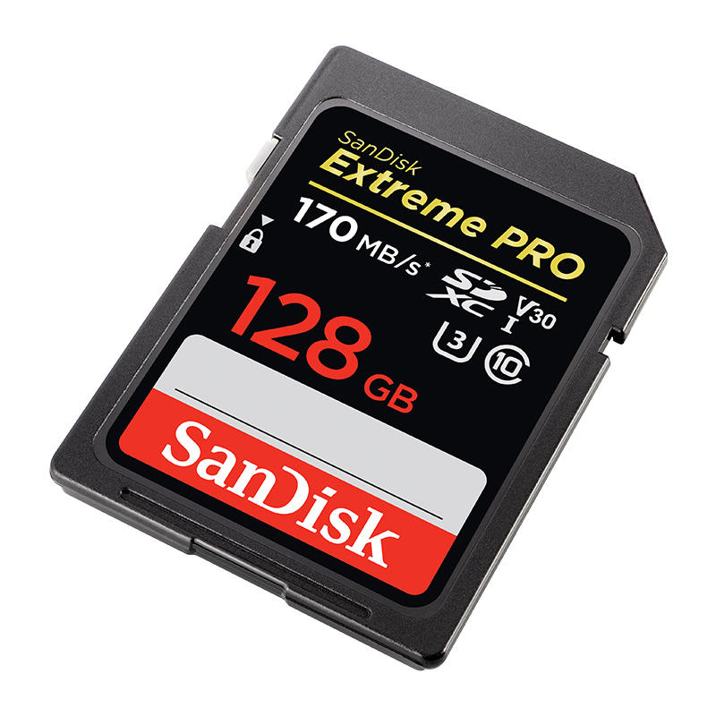 閃迪（SanDisk） 128GB SD存儲卡 讀速170MB/s U3 C10 V30 4K至尊超極速版_http://m.bzsa.cn/img/images/C202007/1594279425057.jpg