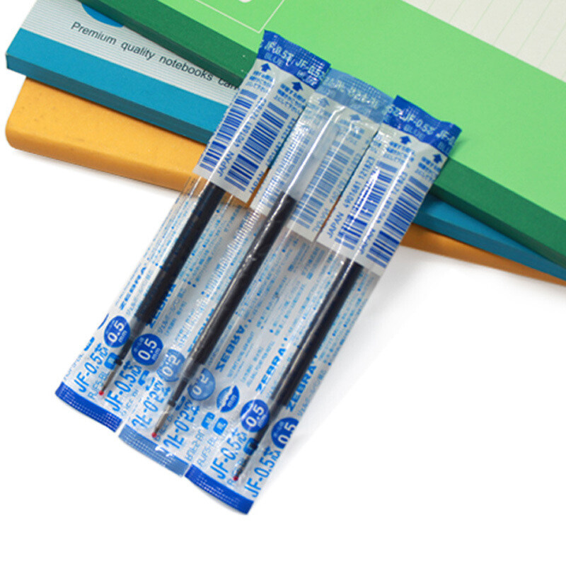 斑馬（ZEBRA）0.5mm按動中性筆芯 RJF5-BL/10支裝(藍(lán)色筆芯)_http://m.bzsa.cn/img/images/C202007/1594368586724.jpg