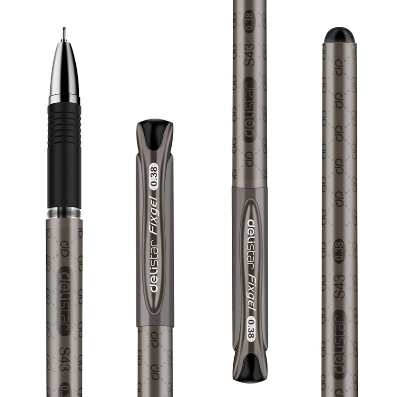 得力（deli）S43 財(cái)務(wù)專用中性筆 黑色簽字筆 0.38mm 12支盒_http://m.bzsa.cn/img/images/C202009/1599443872800.jpg