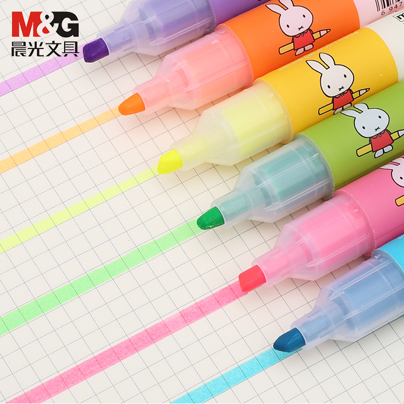 晨光（M&G） MF5301 單支裝 米菲香味熒光筆 12支/盒_http://m.bzsa.cn/img/images/C202009/1599444789266.jpg
