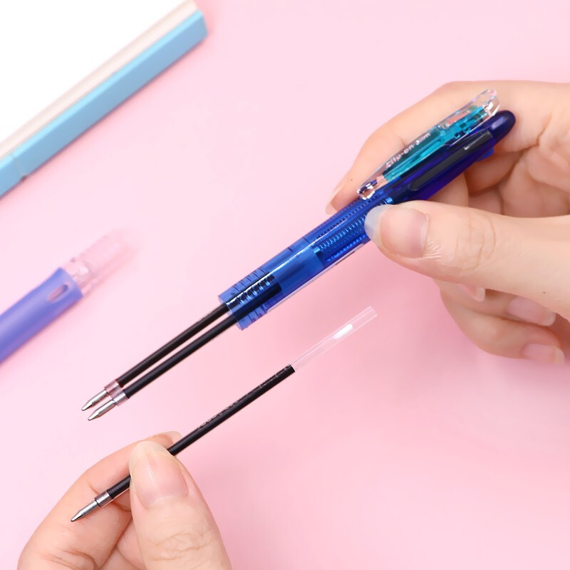 斑馬牌 (ZEBRA)三色圓珠筆 0.7mm子彈頭按壓多功能原子筆B3A5_http://m.bzsa.cn/img/images/C202109/1631955303522.jpg