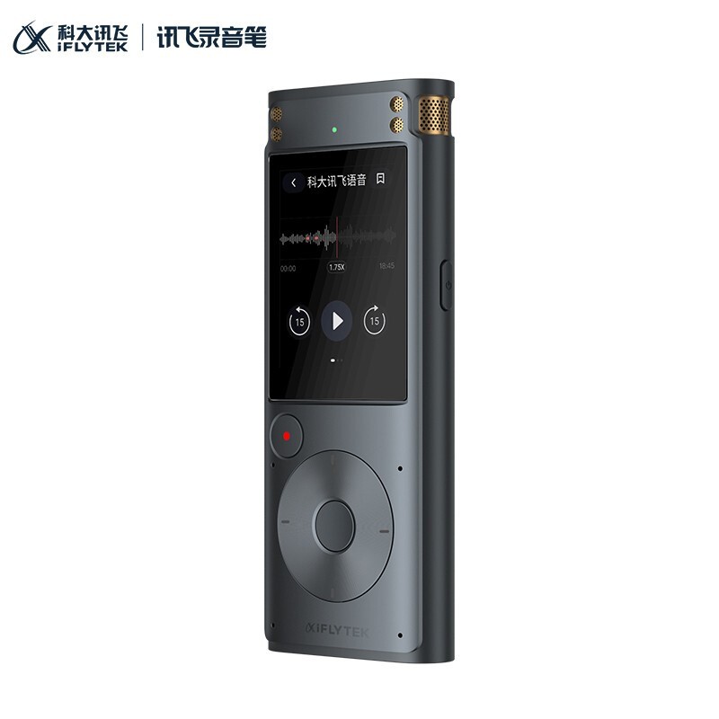 科大訊飛 AI智能錄音筆SR302 16G+云存儲(chǔ) 星空灰_http://m.bzsa.cn/img/images/C202110/1634286053793.jpg