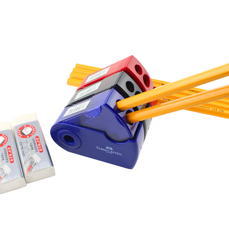 輝柏嘉（Faber-castell）雙孔卷筆刀 182701_http://m.bzsa.cn/img/images/C202202/1644816290207.jpg