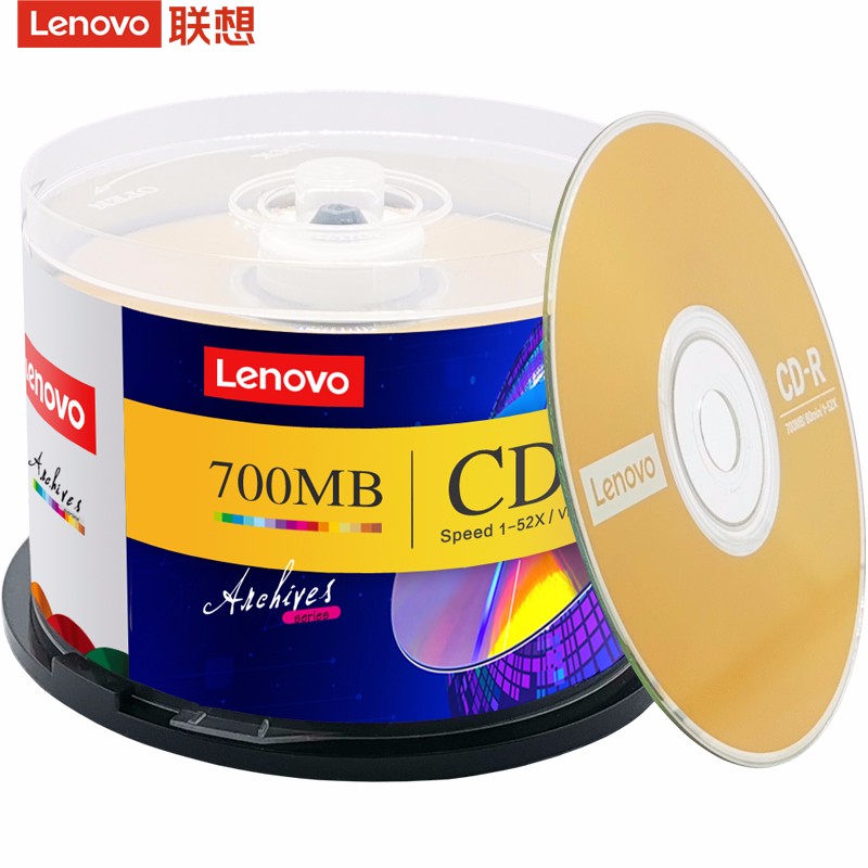 聯(lián)想（Lenovo）CD-R 光盤 52速700MB 桶裝50片_http://m.bzsa.cn/img/images/C202203/1648457406654.jpg