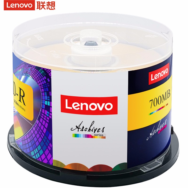 聯(lián)想（Lenovo）CD-R 光盤 52速700MB 桶裝50片_http://m.bzsa.cn/img/images/C202203/1648457406779.jpg