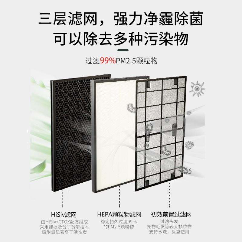 霍尼韋爾（Honeywell） KJ810G93W空氣凈化器 商務辦公除甲醛 大空間除霧霾凈化器遙控款_http://m.bzsa.cn/img/images/C202204/1648864513146.jpg