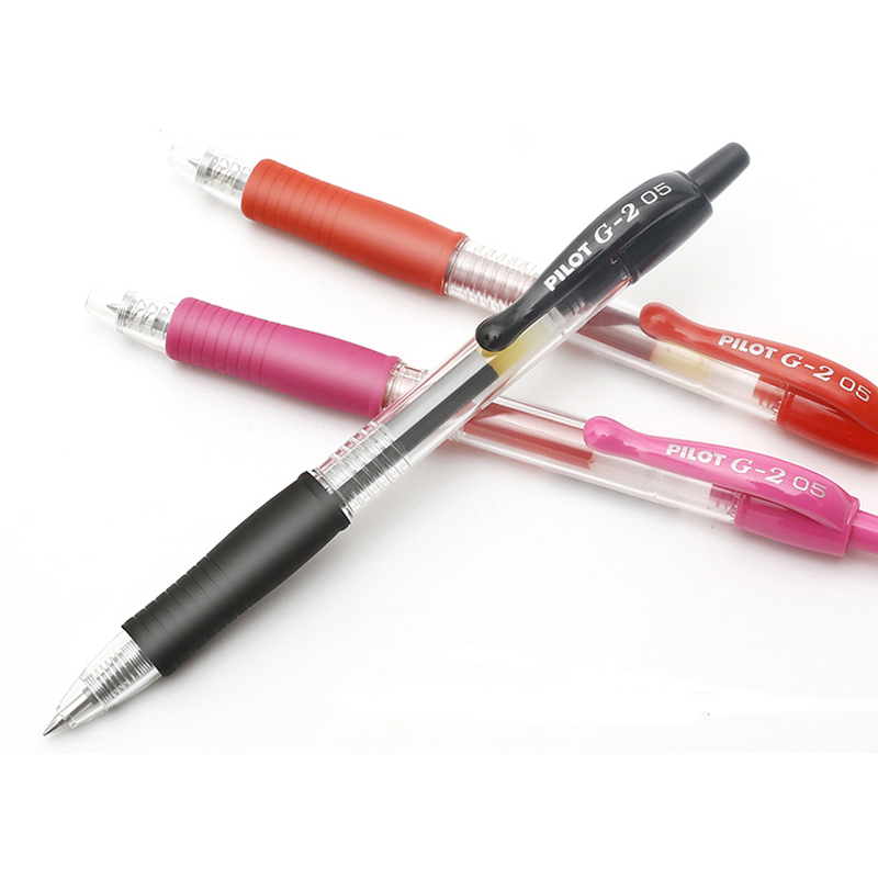 百樂（PILOT）BL-G2-5-R 按動中性筆啫喱筆 簽字筆0.5mm 12支/盒 (紅色) _http://m.bzsa.cn/img/sp/100/15fc48ea-9c2d-4e9e-8280-8a1f4d1e05fa.jpg