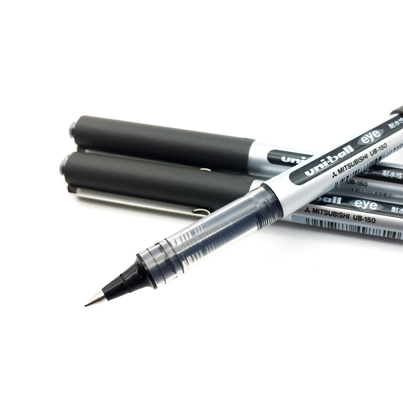 三菱（uni）UB-150（可透視）中性筆 簽字筆0.5mm 單支 (黑色)_http://m.bzsa.cn/img/sp/100/2be28575-31a6-4589-ad13-83ffe9047c0c.jpg