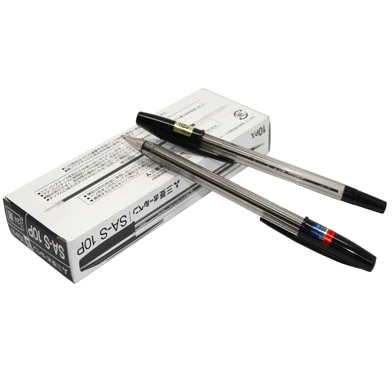 三菱（uni） SA-S 經(jīng)典圓珠筆 超順滑原子筆0.7mm/10支裝 (黑色) _http://m.bzsa.cn/img/sp/101/2a55990d-36b4-462b-bada-1db593a2a605.jpg