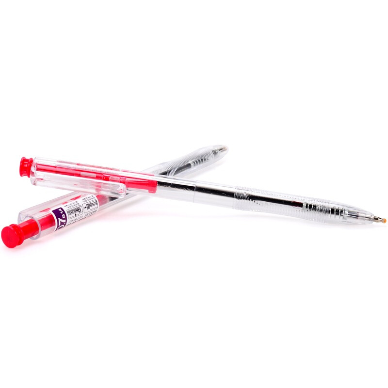 寶克（BAOKE） B14 按動圓珠筆0.7mm/48支裝 (紅色) _http://m.bzsa.cn/img/sp/101/a025d0f5-ae23-4036-adf2-fb7a1fd96a36.jpg