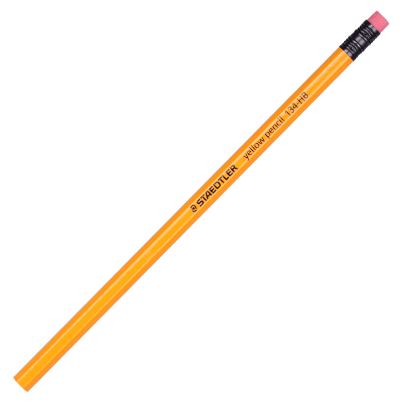 施德樓（Staedtler） 134 黃桿鉛筆 帶橡皮頭 12支裝（HB）_http://m.bzsa.cn/img/sp/102/1725aa21-da54-4ab9-b730-03bfba68874f.jpg
