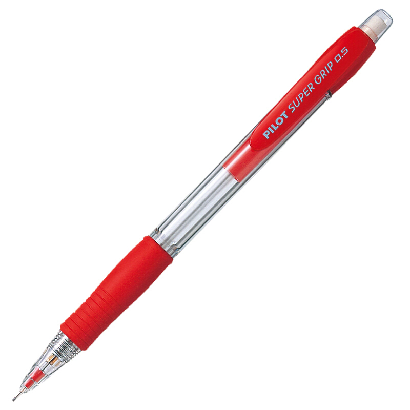 百樂(lè)（PILOT） H-185-SL 自動(dòng)鉛筆 透明筆桿0.5mm（紅色）_http://m.bzsa.cn/img/sp/102/604c20ef-3eef-4db6-adac-6e4c9bd170f8.jpg