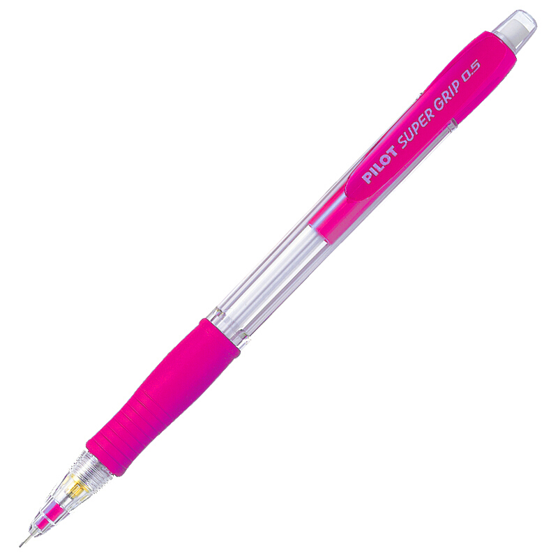 百樂（PILOT） H-185-SL 自動鉛筆 透明筆桿0.5mm（粉紅色）_http://m.bzsa.cn/img/sp/102/df6a2c0a-8e66-4e8e-82b2-386882dba550.jpg