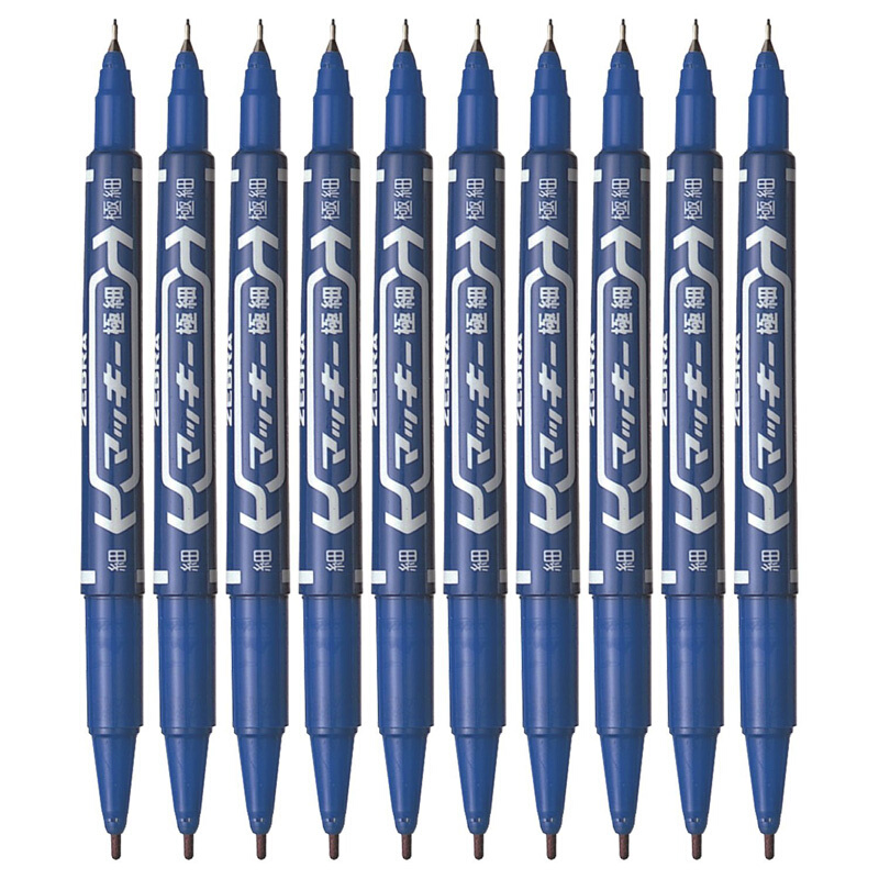 斑馬（ZEBRA） MO-120-MC-BK 小雙頭記號筆 單支裝（藍色）_http://m.bzsa.cn/img/sp/104/55399842-a66c-45ca-acc9-9b9c974a516a.jpg