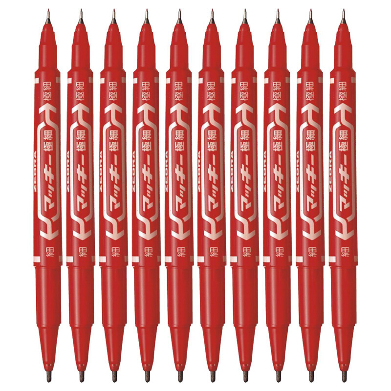 斑馬（ZEBRA） MO-120-MC-BK 小雙頭記號筆 單支裝（紅色）_http://m.bzsa.cn/img/sp/104/a603aed2-59eb-46a6-8a91-b98f44c7a986.jpg