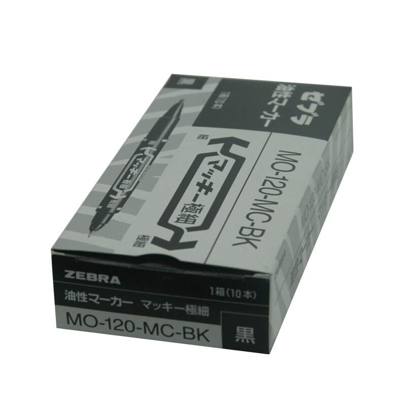 斑馬（ZEBRA） MO-120-MC-BK 小雙頭記號(hào)筆 單支裝（黑色）_http://m.bzsa.cn/img/sp/104/abef02b4-80a9-4091-81a8-6034688b39be.jpg