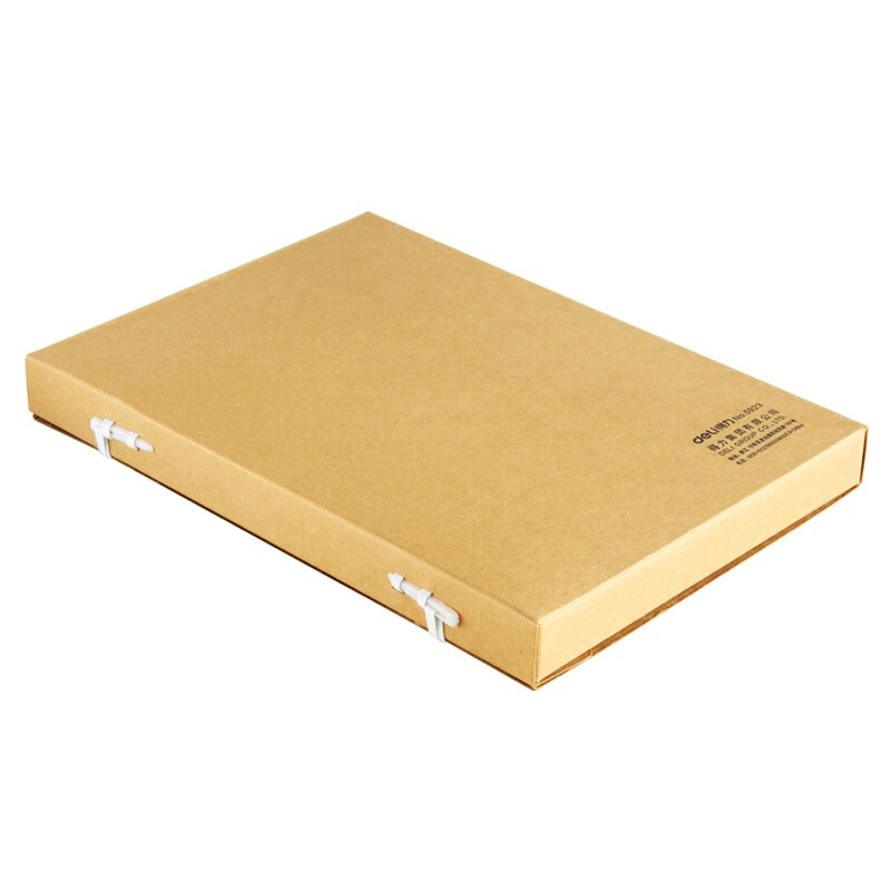 得力（deli） 5923 純木漿牛皮紙久存耐用檔案盒 30mm_http://m.bzsa.cn/img/sp/120/25f218c2-4032-448c-9277-531ae97ad818.jpg