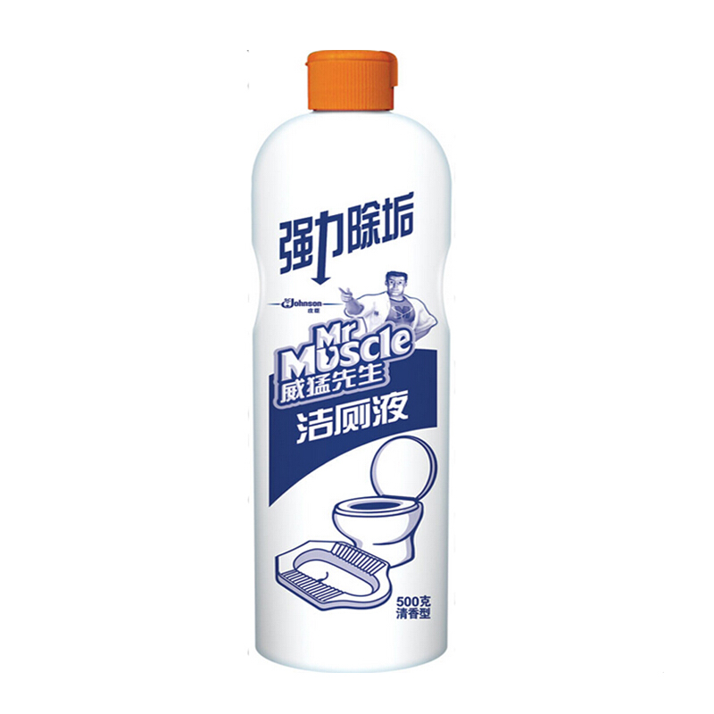 威猛先生（Mr Muscle） 潔廁液 潔廁靈 (清香型) 500g _http://m.bzsa.cn/img/sp/1268/c3189a79-c3d9-432e-ae1c-8719b14d9555.jpg